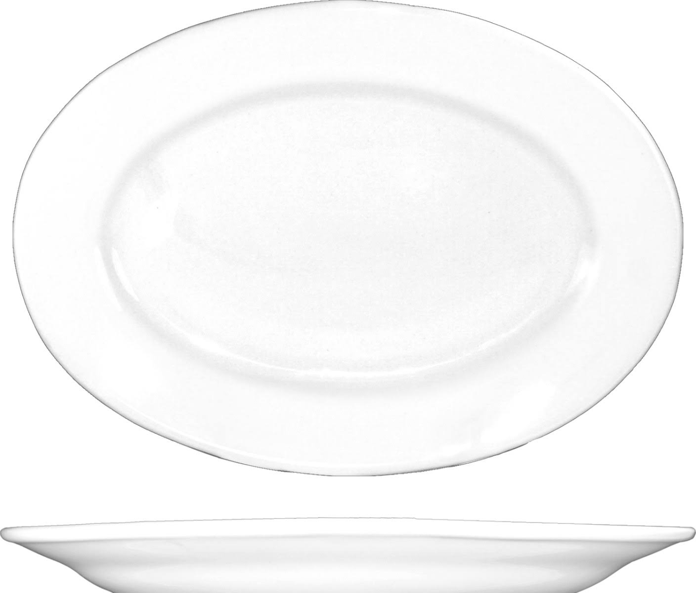 Int. Tableware DO-81 - Platter, 9-3/8x22 x 6-5/8