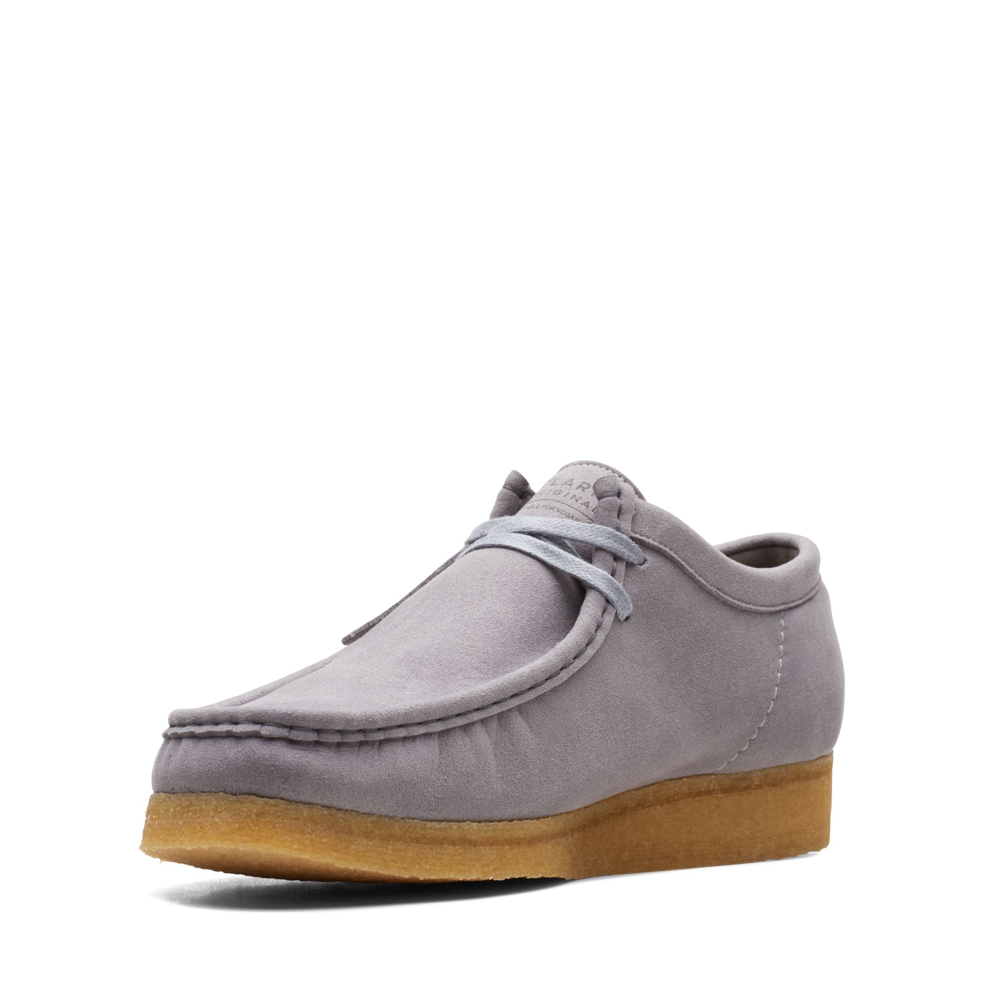 Men  Wallabee Grey Vegan