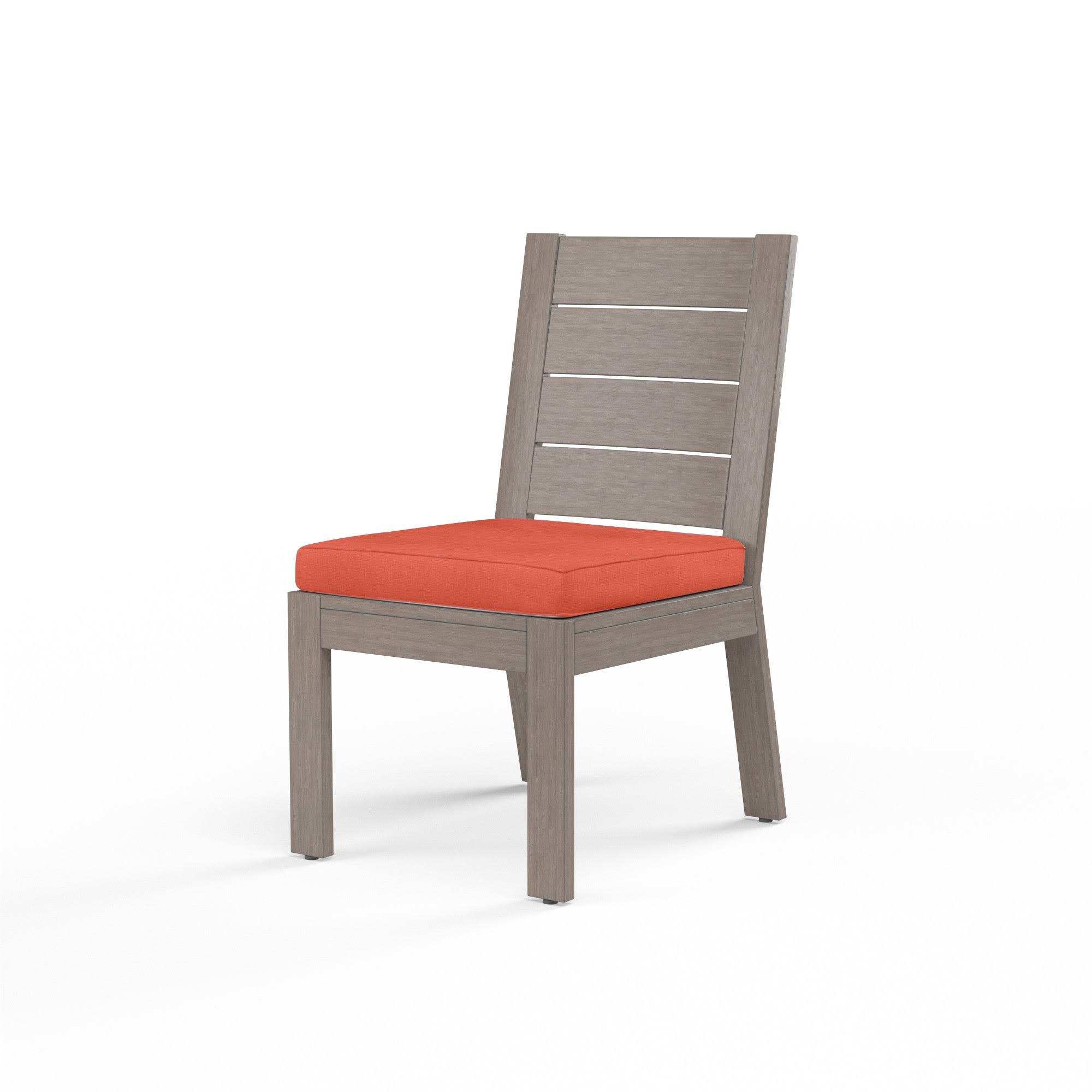 Sunset West Laguna Armless Dining Chair - Echo Sangria