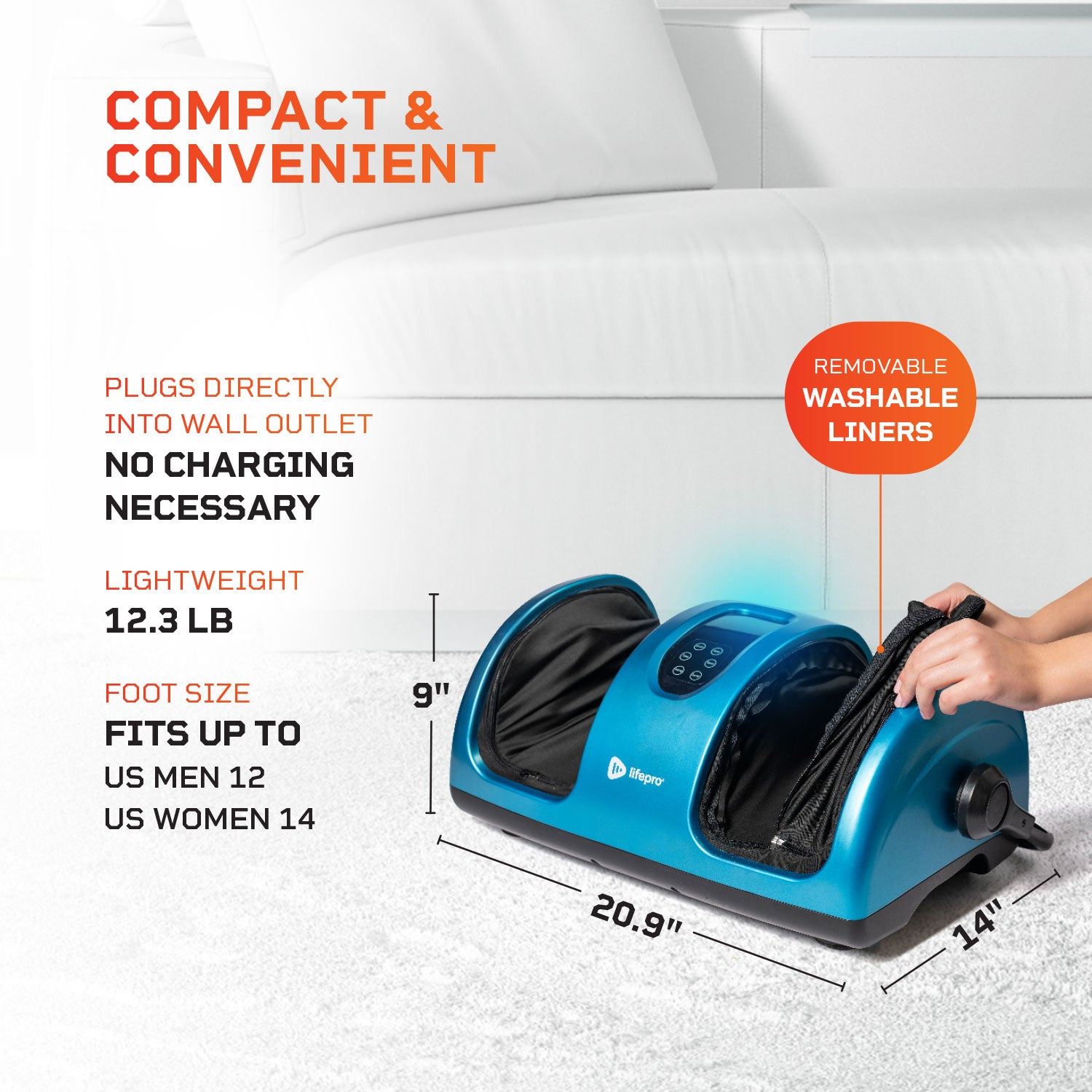 RelaxaTilt X Foot Massager