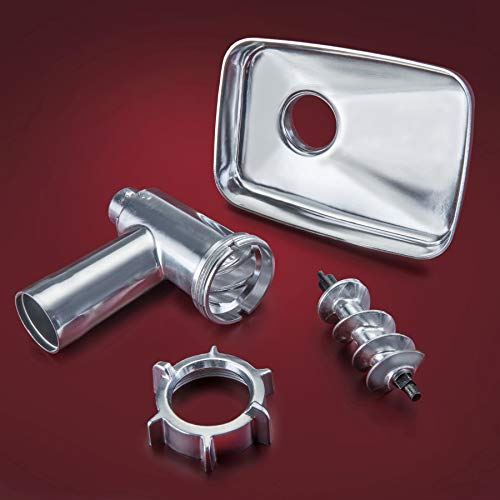 Platinum” w/Foot Pedal Heavy Duty Electric Meat Grinder & Sausage Stuffer