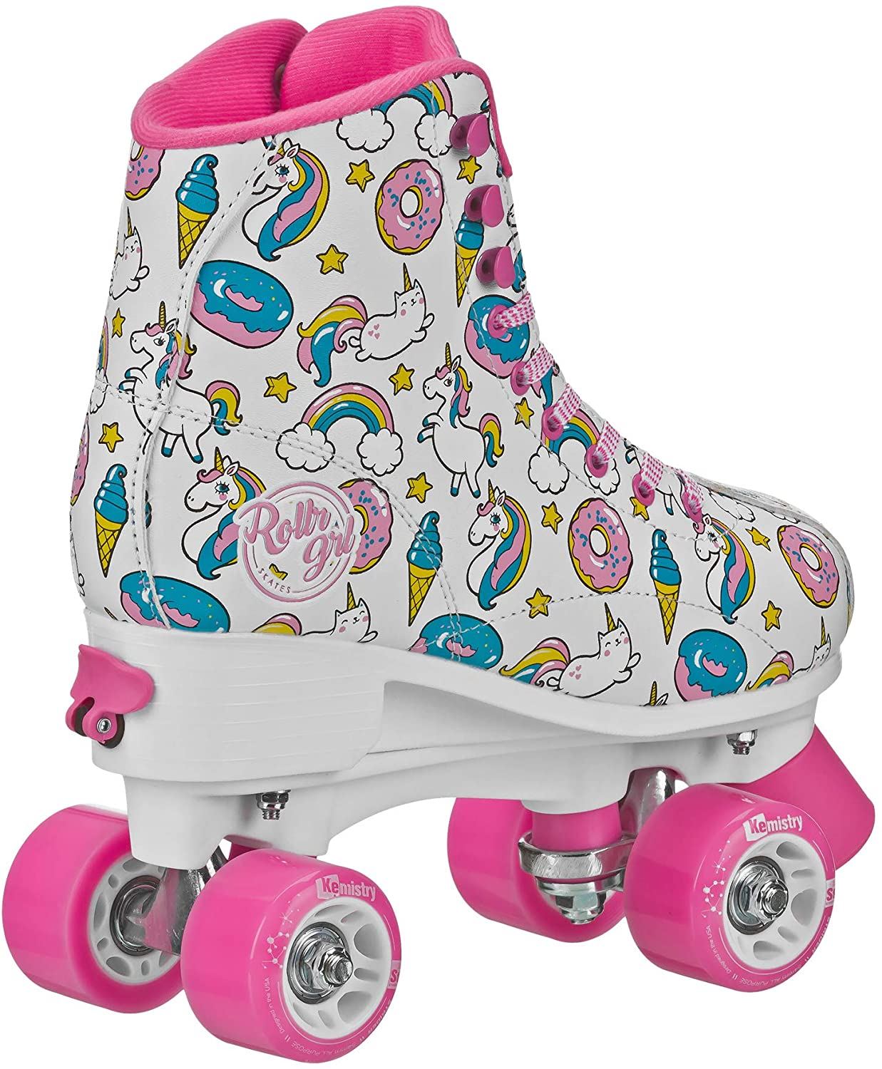 Roller GRL Ella Adjustable Girls Roller Skates, Medium (3-6)