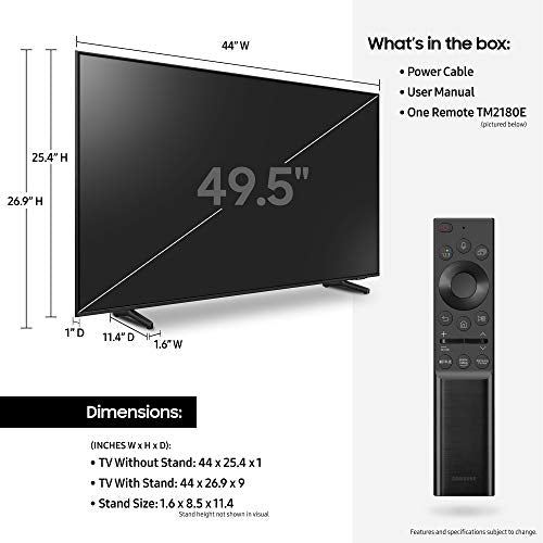 50-Inch Class QLED Q80A Series 12x Smart TV with Alexa Built-in and 6 Speaker