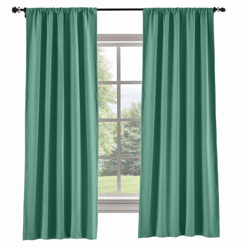 CAPRI Cotton Linen Polyester Curtain Drapery Custom