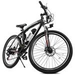 Electric Bike 250W Motor Powered Mountain Bicycle 26��� Tire, 20MPH Adult Ebike