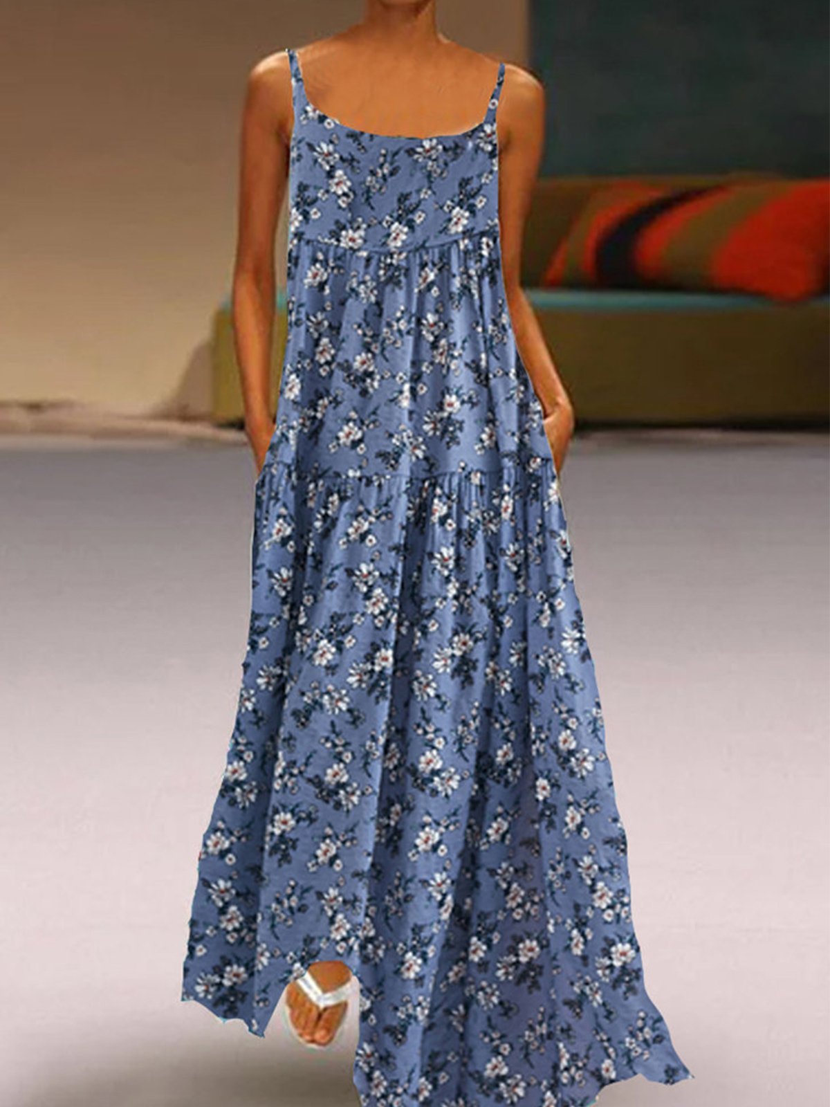 Cold Shoulder Cotton-Blend Holiday Dresses