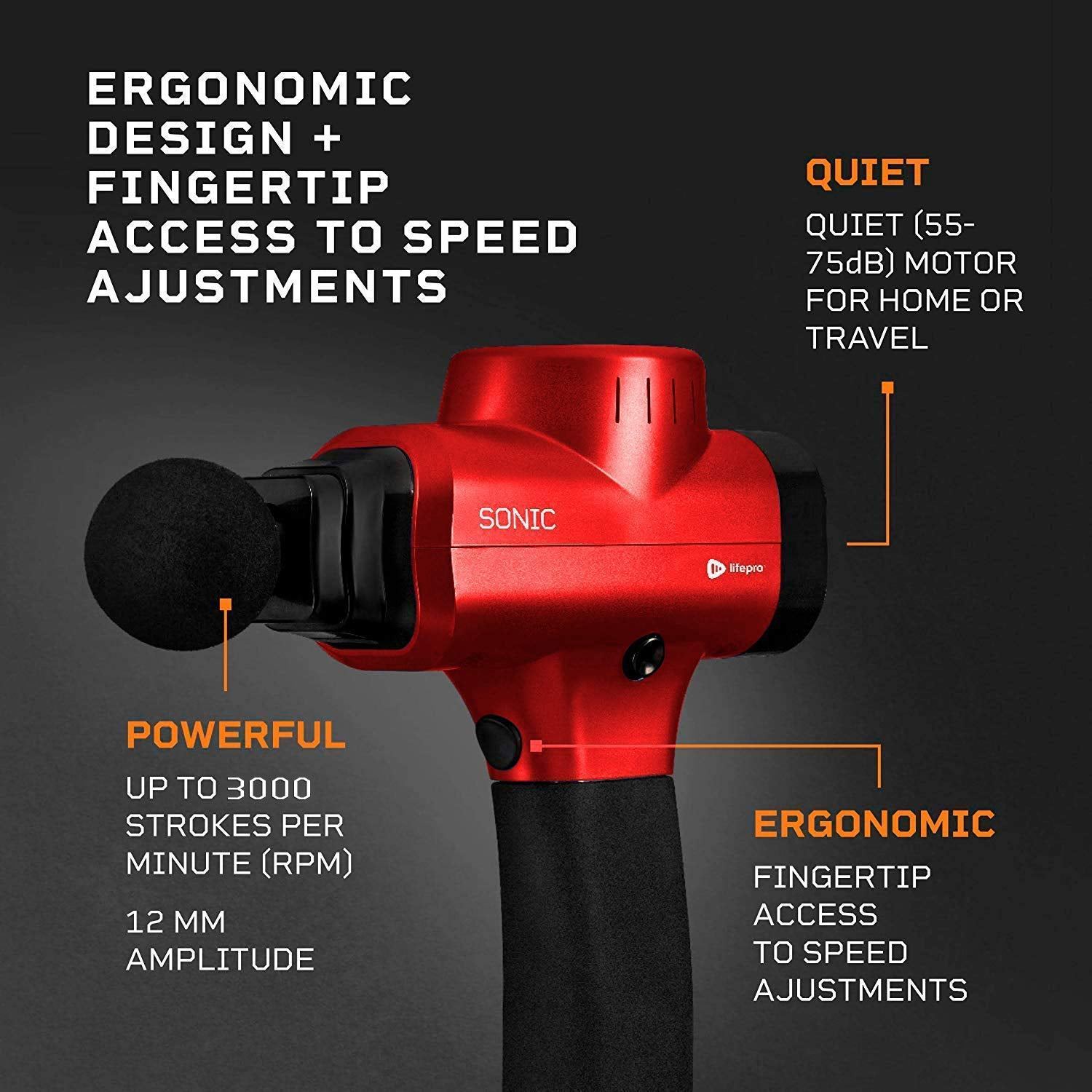 Sonic Handheld Percussion Massage Gun