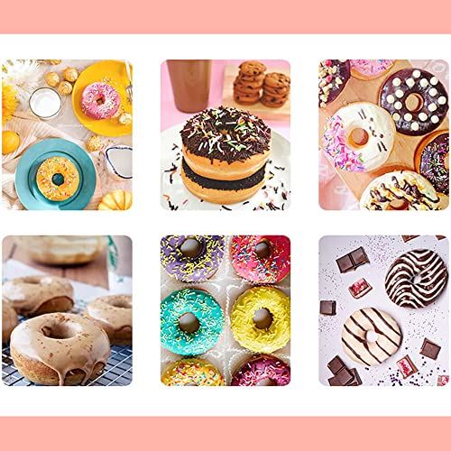 Donut Maker Machine 1.5KW Iron Waffle Kitchen Tool with Maker 15 Grids