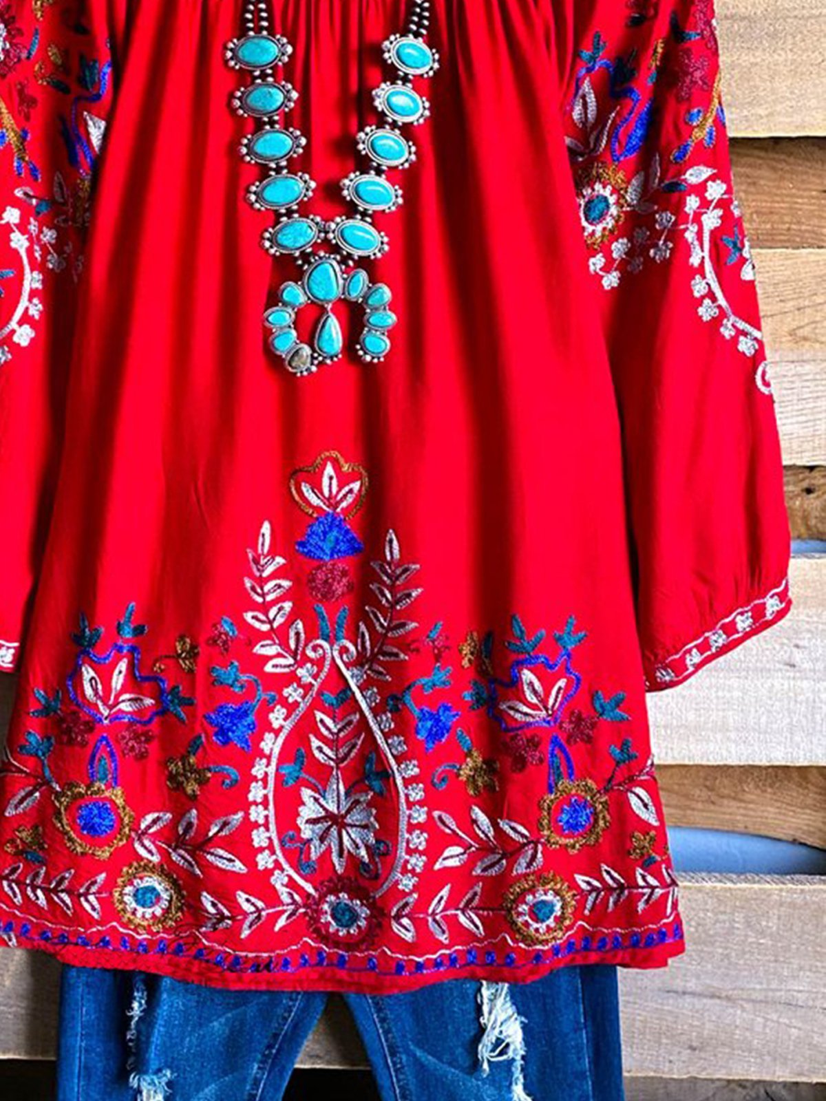 Scoop Neckline Shirts & Tops