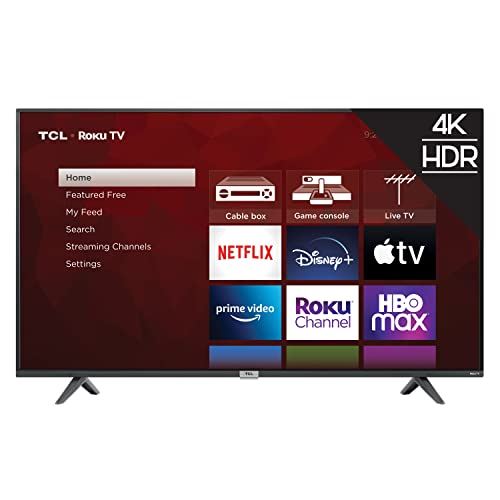 TLC 50-inch Class 4-Series 4K UHD Smart Roku LED TV w/ 50S435 & 2021 Model