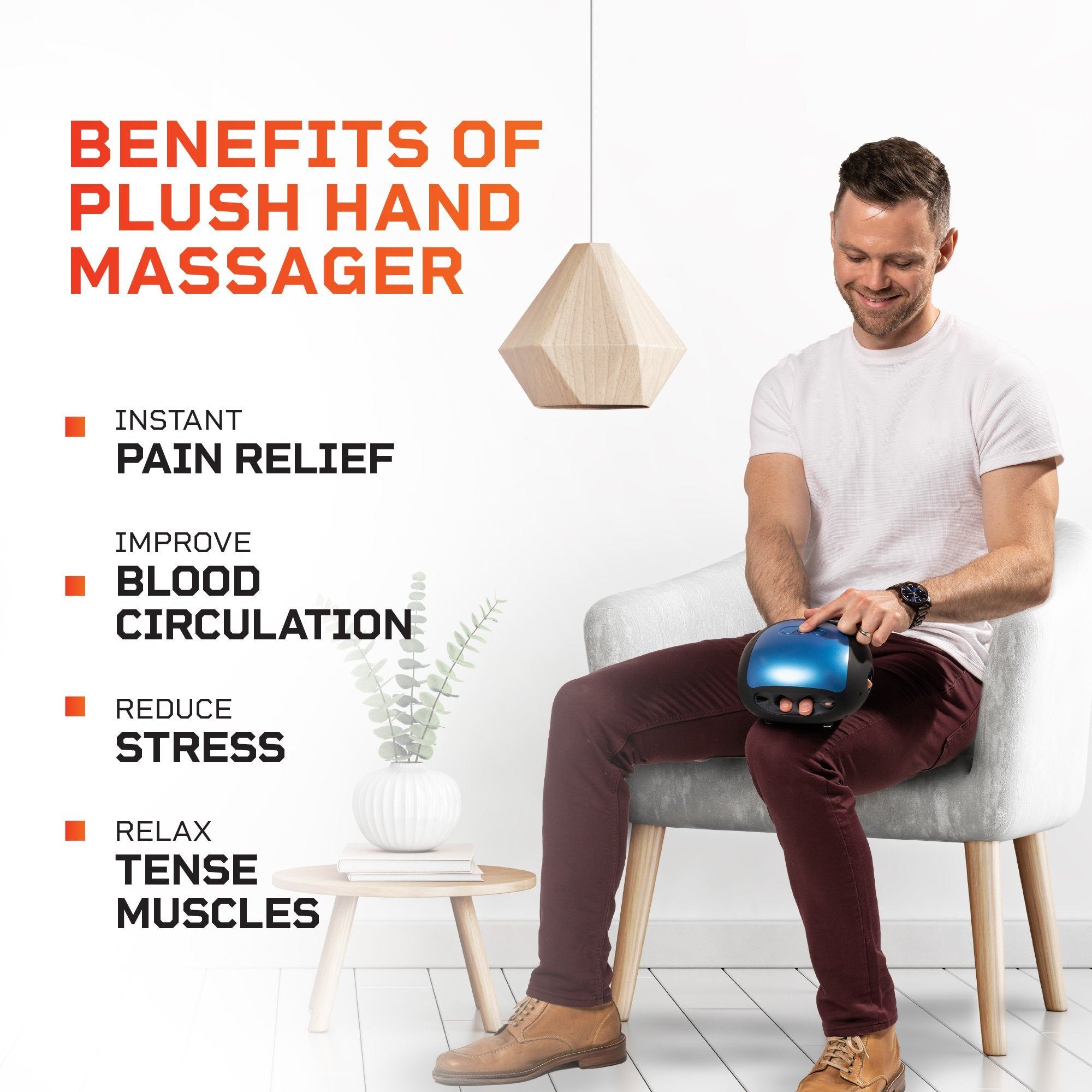 Lifepro Plush Hand Massager