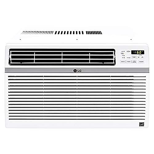 LG 8,000 BTU 115V Window-Mounted Air Conditioner with Remote Control