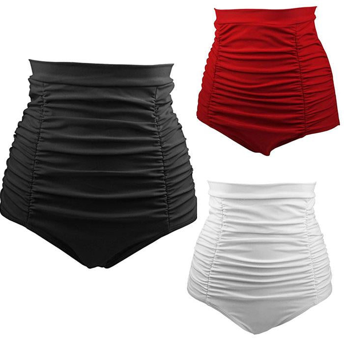 Bikini pentru costumul de baie, model nou cu talie material plisat, bine abdomenul