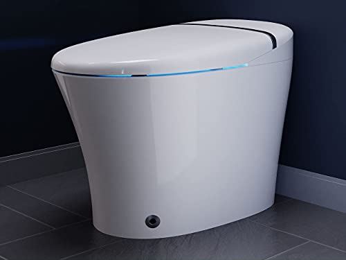 Auto Flush in White | Heated Water & Seat Remote Control Hands Free Operation