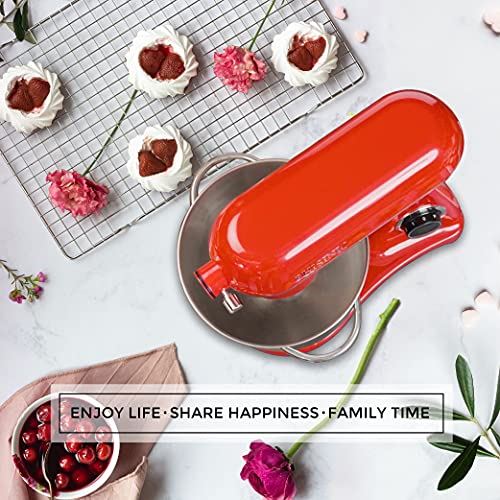 6.5 QT 800W Full Metal Case Professional Kitchen Electric Mixer