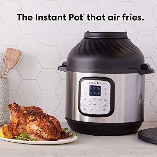 Instant Pot Duo Crisp 11 in 1, Electric Pressure Cooker with Air Fryer