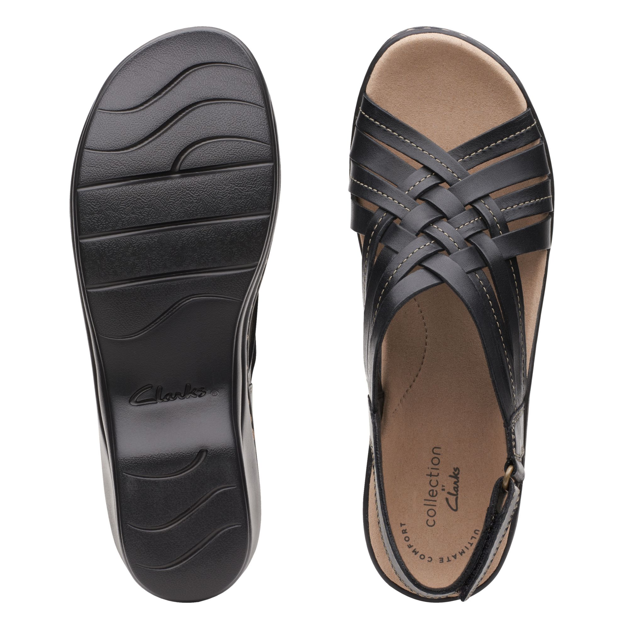 Women Sandals Lexi Carmen Black Leather