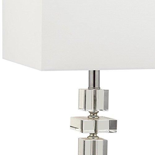 Safavieh Lighting Collection Deco 28-inch Bedroom Living Room Home Office Desk Nightstand Table Lamp (Set of 2) – LED Bulbs Included