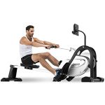 JOROTO Magnetic Rower Rowing Machine with LCD Display 300LB Weight Capacity