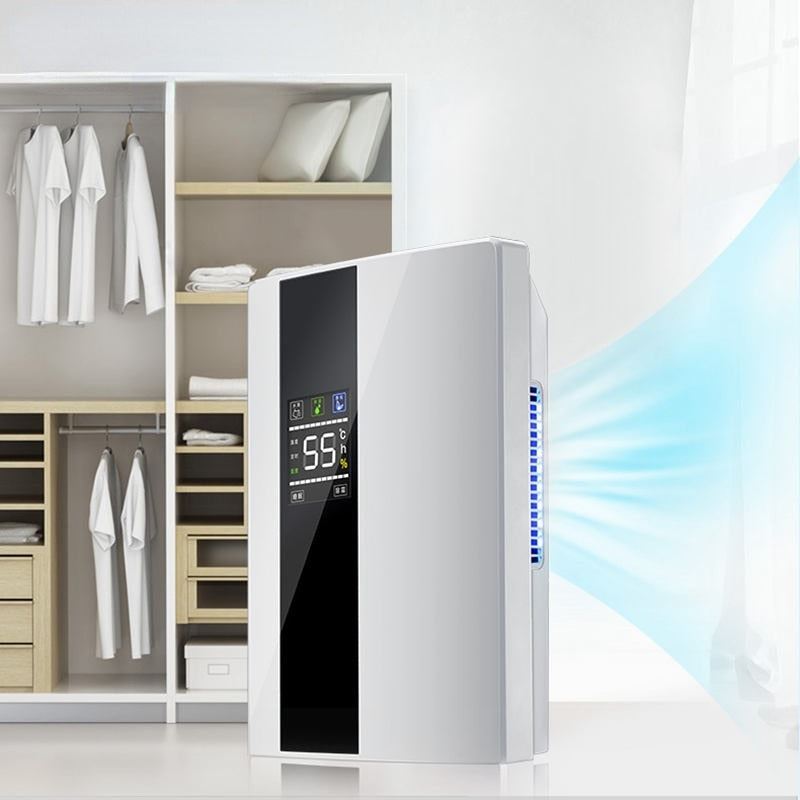 2.2L Intelligent Dehumidifier Air Dryer Purifier Humidity-control Defrost Automatic Shut-down With Remote