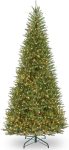 12′ Narrow New Balsam Pre-Lit Artificial Christmas Tree