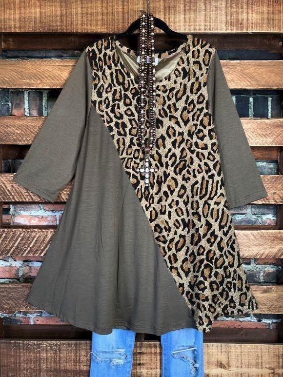 Printed Cotton Casual Long Sleeve Shirts & Tops