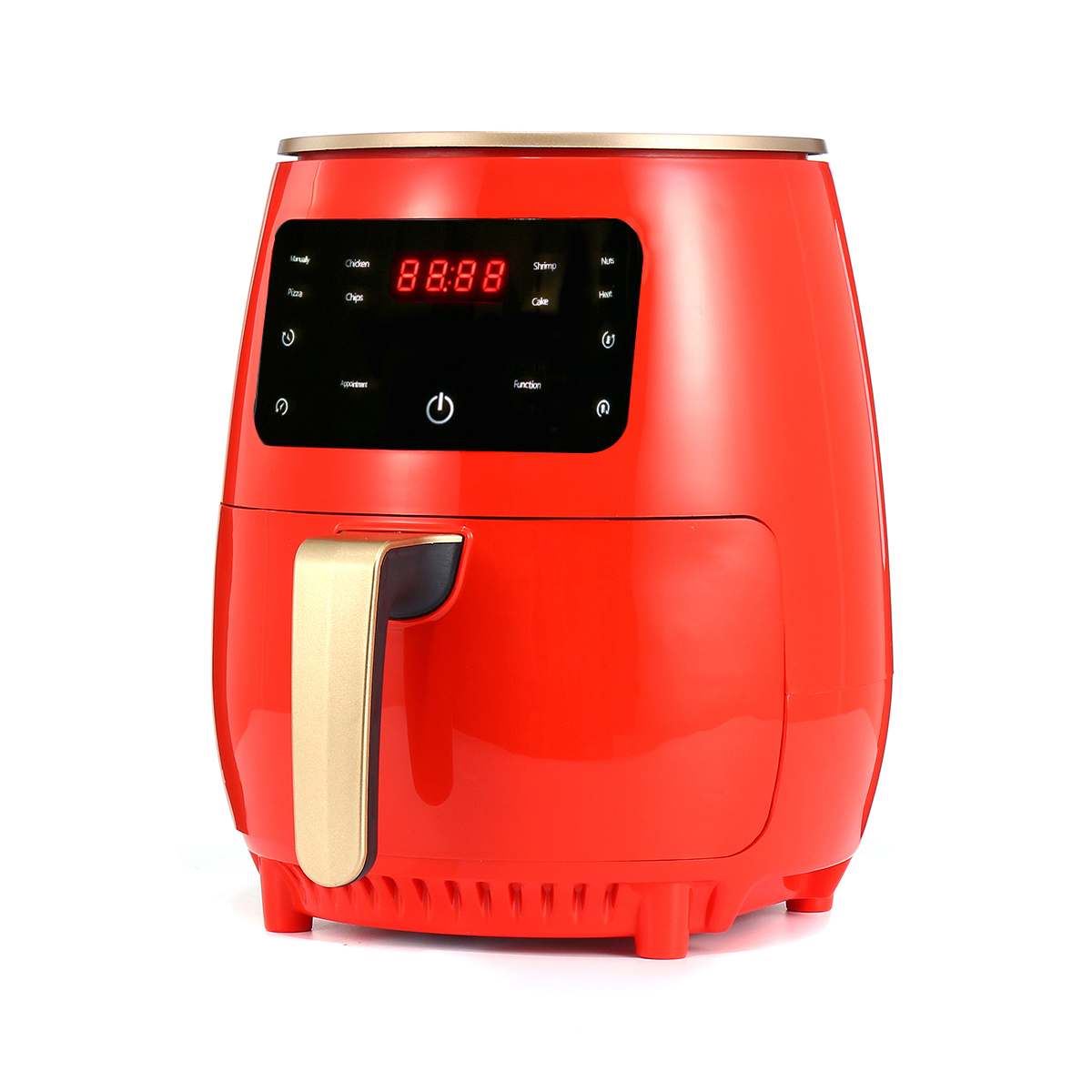 Air Fryer Chicken Oil Free Air Fryer Health Fryer Pizza Cooker Smart Touch LCD Electric Deep Airfryer