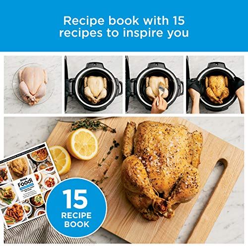 Foodi 10-in-1 Pressure Cooker and Air Fryer with Nesting Broil Rack