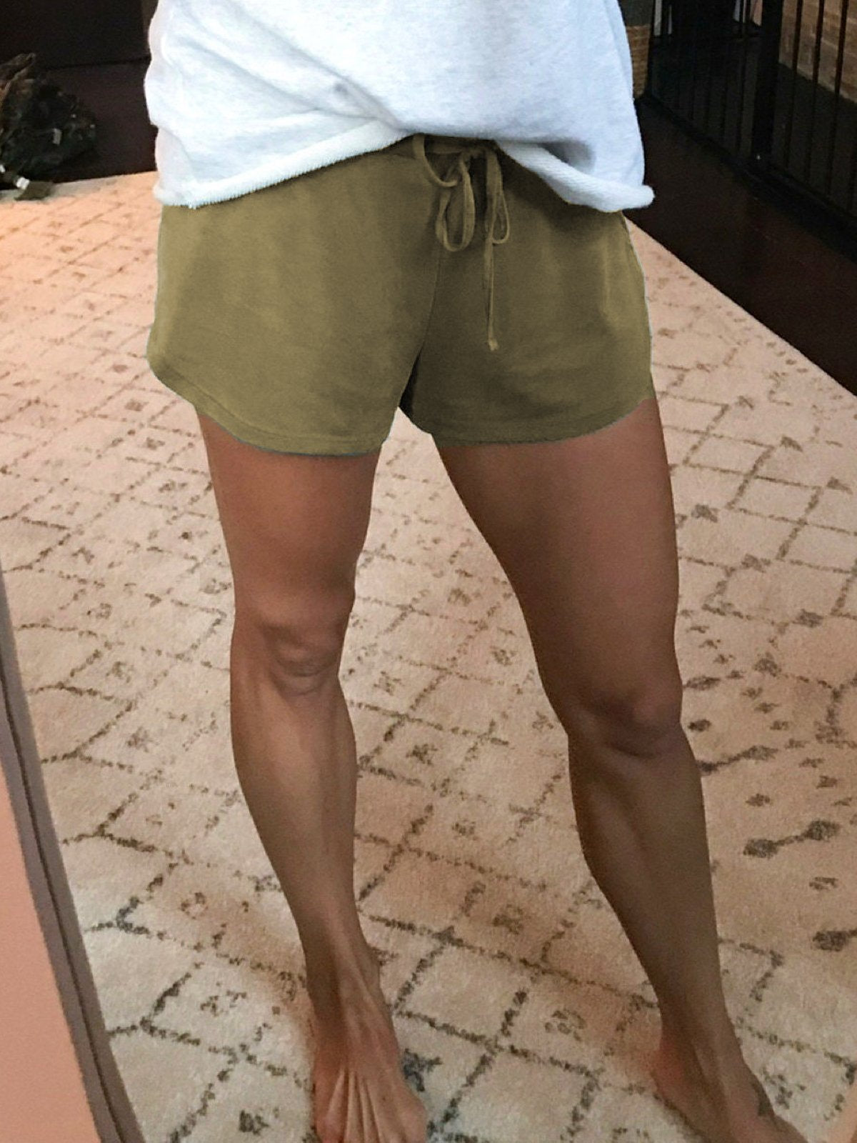 Solid Cotton Pants