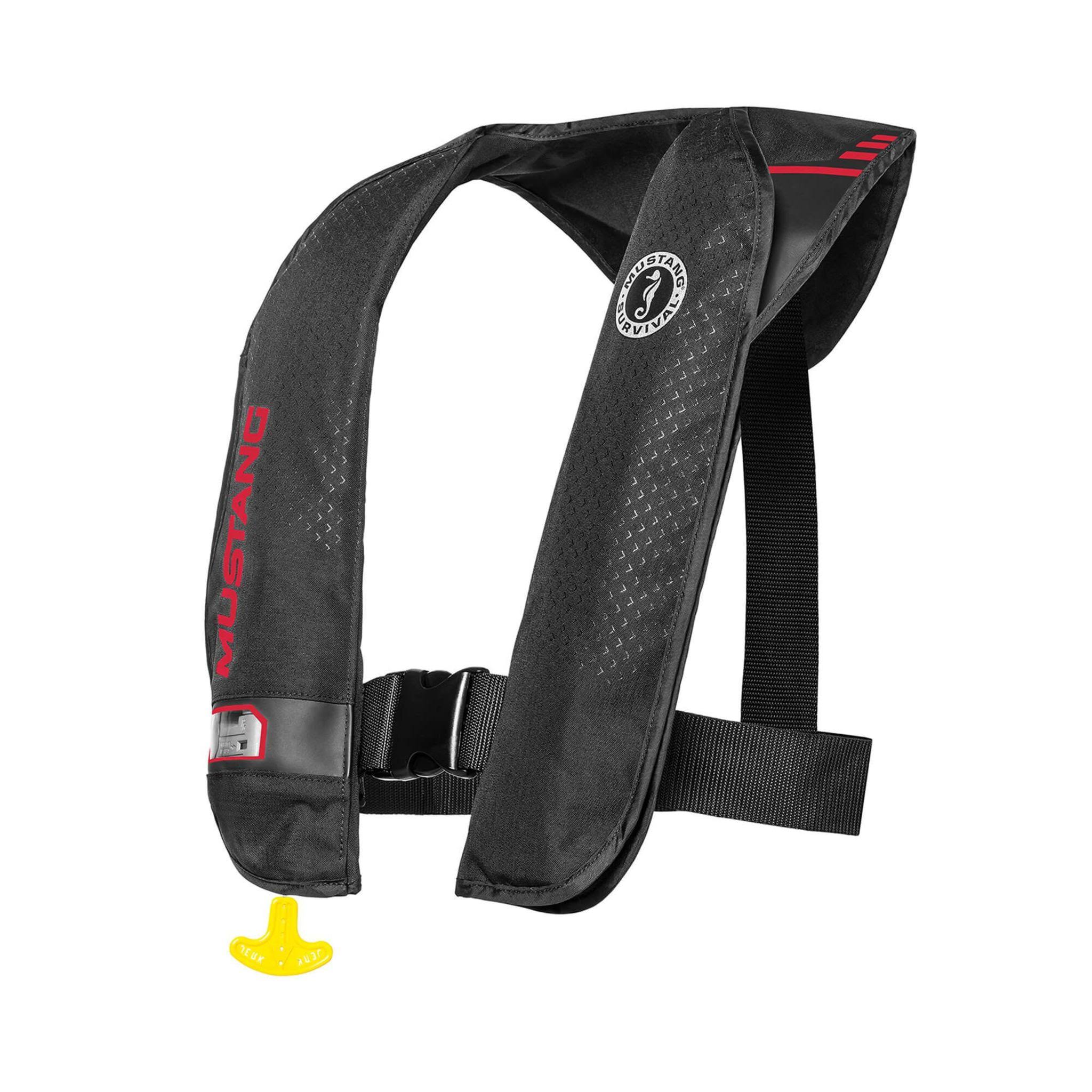 Mustang mit 100 Inflatable Automatic PFD - Black / Pink