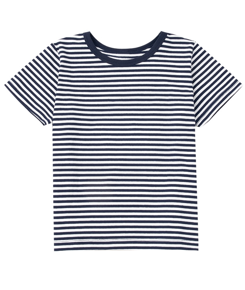 Summer Family Boy Striped Shirt