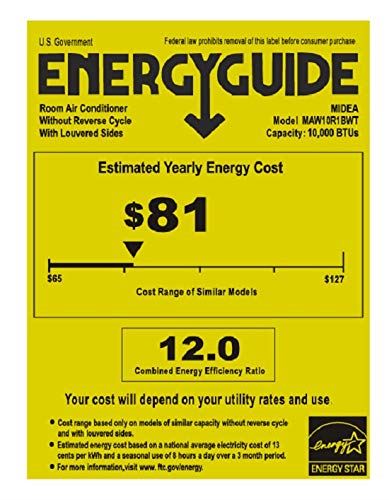 Window Air Conditioner, Fan-Cools with Cools, Circulates, Dehumidifies & Remote