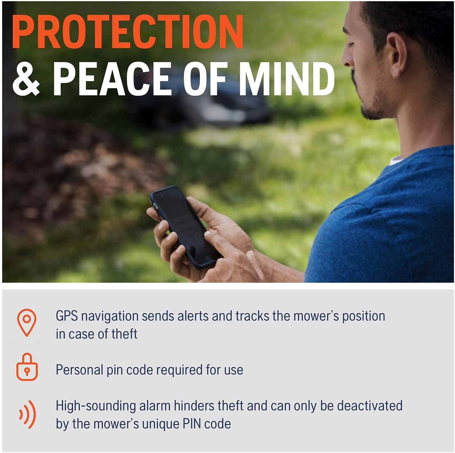 Husqvarna Automower 430XH Robotic Lawn Mower, Medium – Large Yards (0.8 Acre)