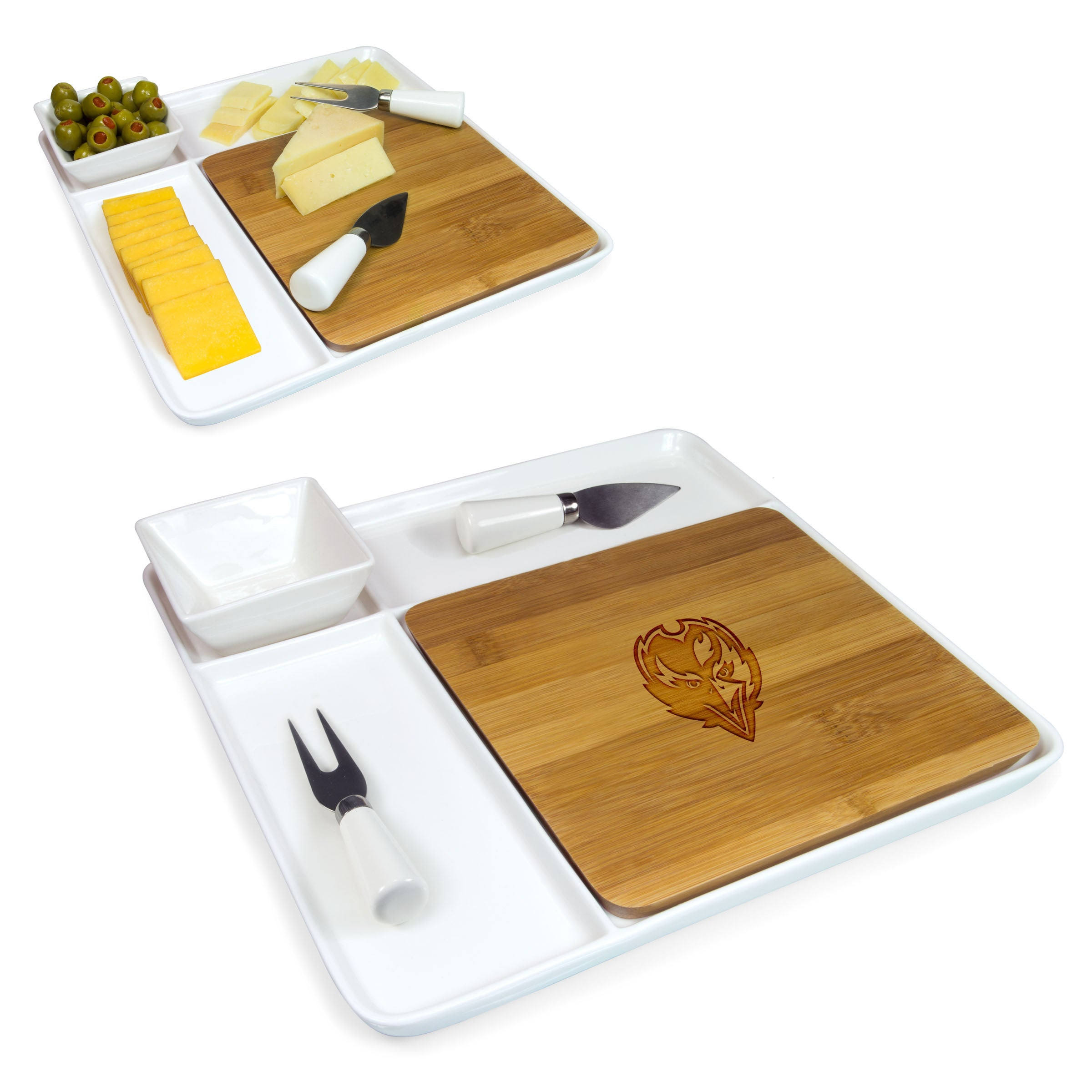 Pittsburgh Steelers Peninsula Cutting Board Serving Tray