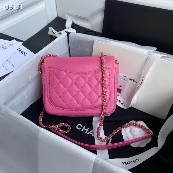 【原版皮】香奈儿/Chanel 手工系列肩背包，各种元素铆钉镶嵌成的双C标志，选用细腻羊皮，内里质感金属牛皮