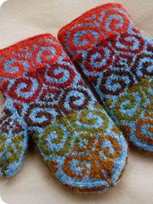 Color Casual Gloves & Mittens