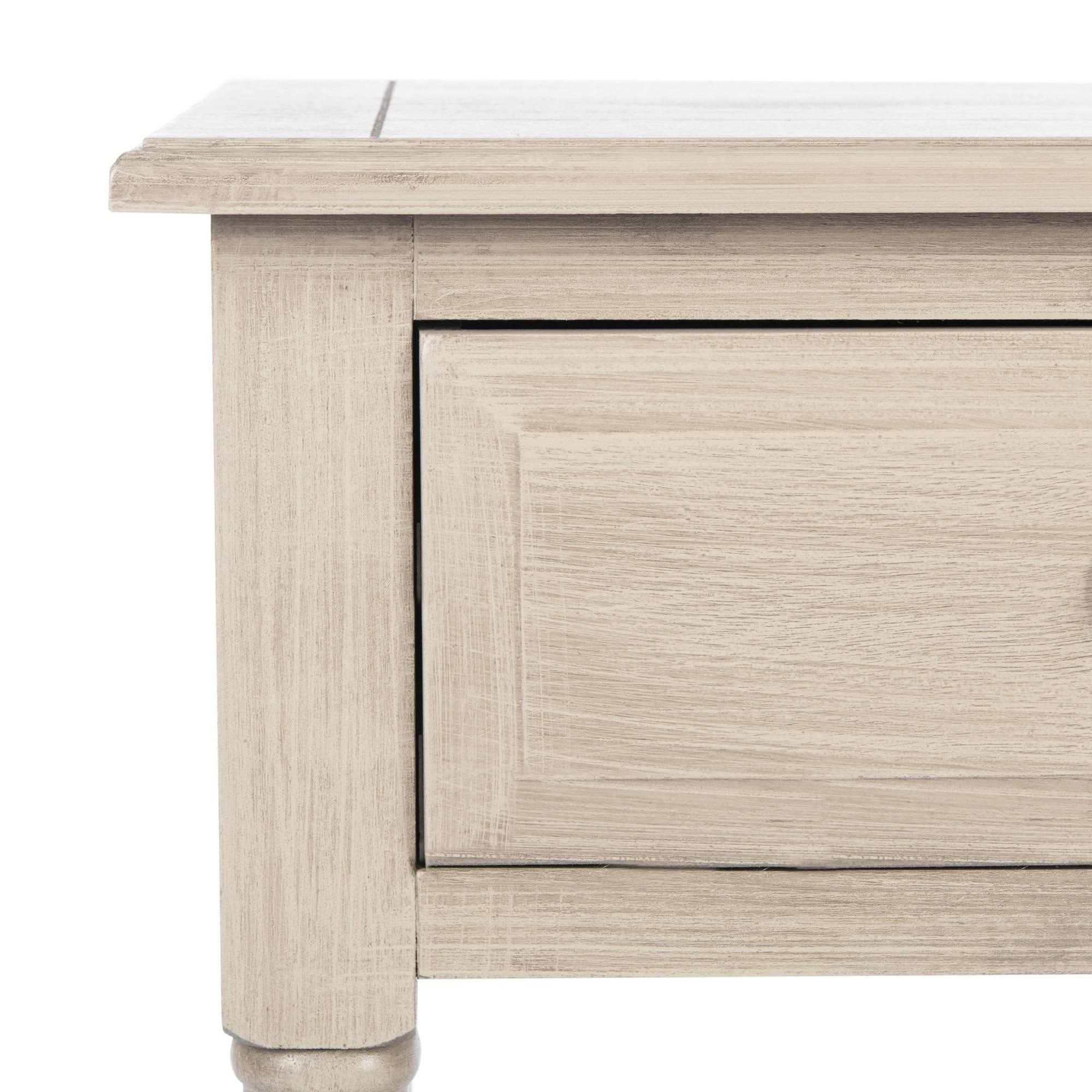 Safavieh Primrose 2 Drawer Console Table-Greige