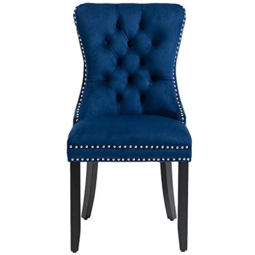 Dining Room Chairs with Nailed Trim and Pulling Ring