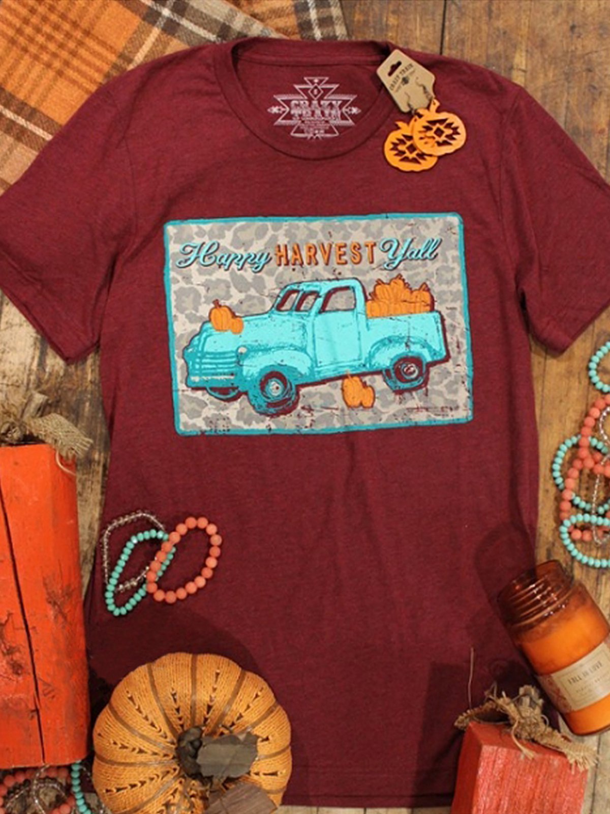 Crew Neck Shirts & Tops