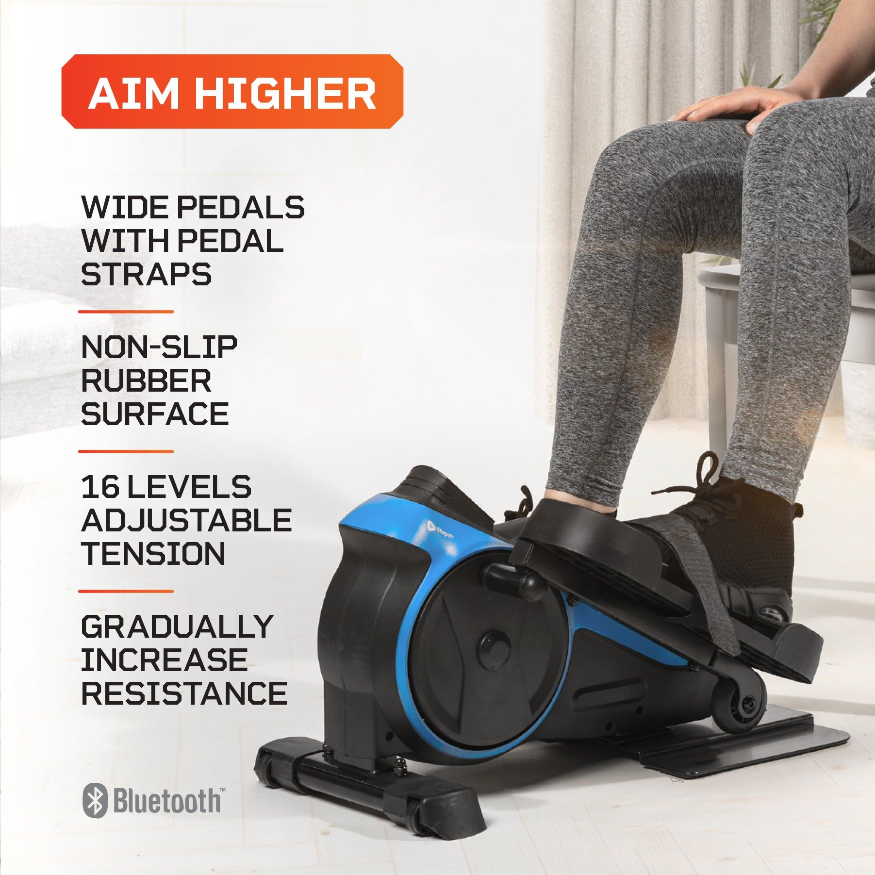 FlexStride Pro Calf Leg Foot Pedal Exerciser