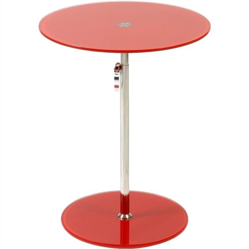 Euro Style | Radinka Side Table - Frosted Glass | 21190 |