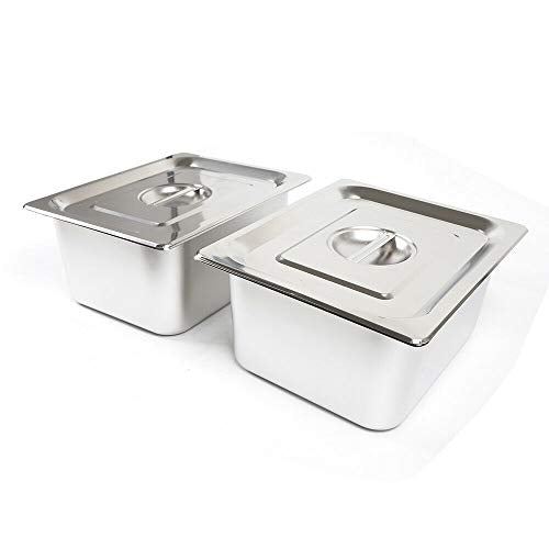 Server Electric Food Warmer 2 Pan Stainless Steel Buffet Warmer