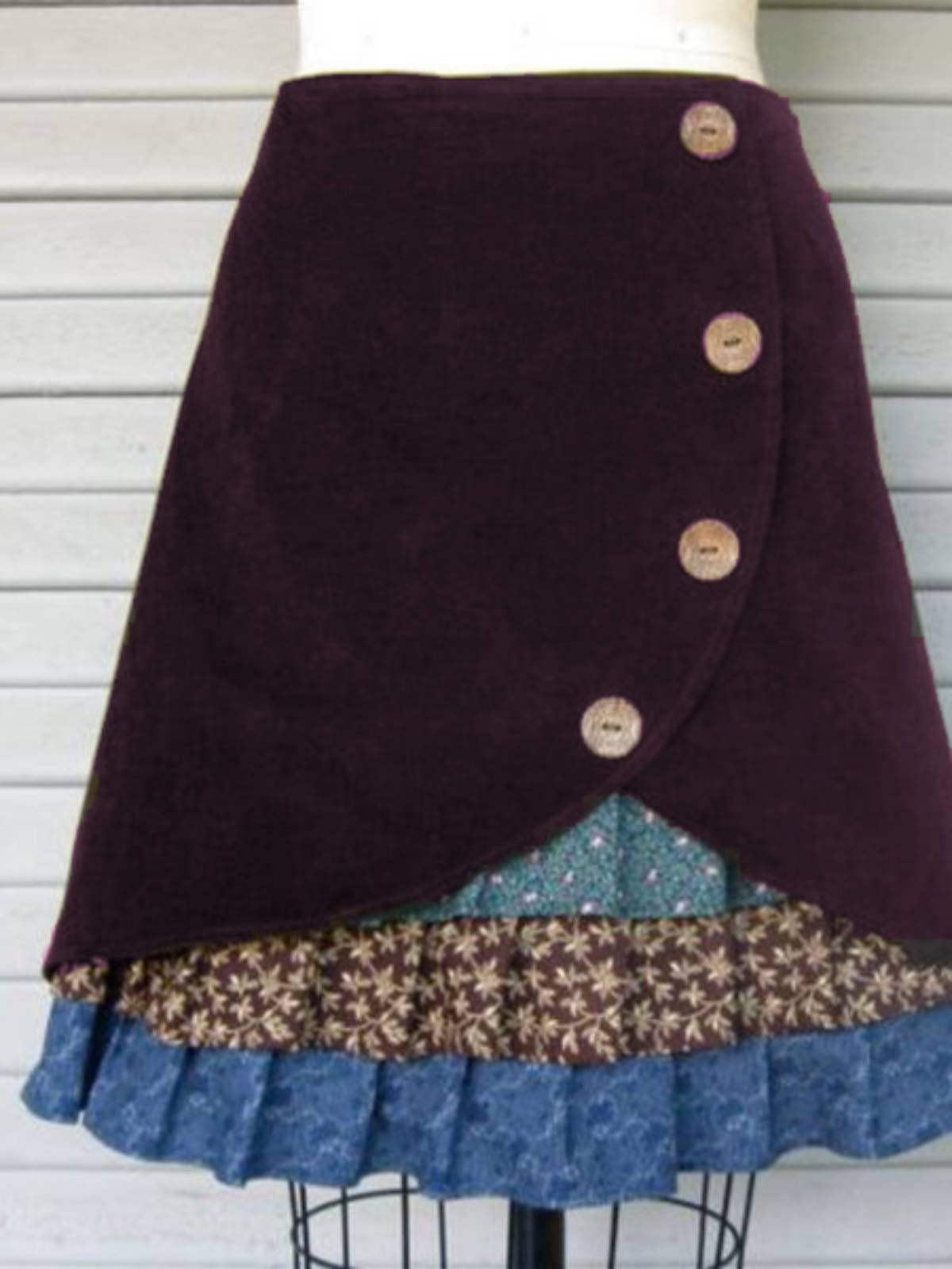 Casual Plain Skirts