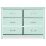 Dream On Me Universal Kids Double Bedroom Dresser w/ Six Drawers Dresser