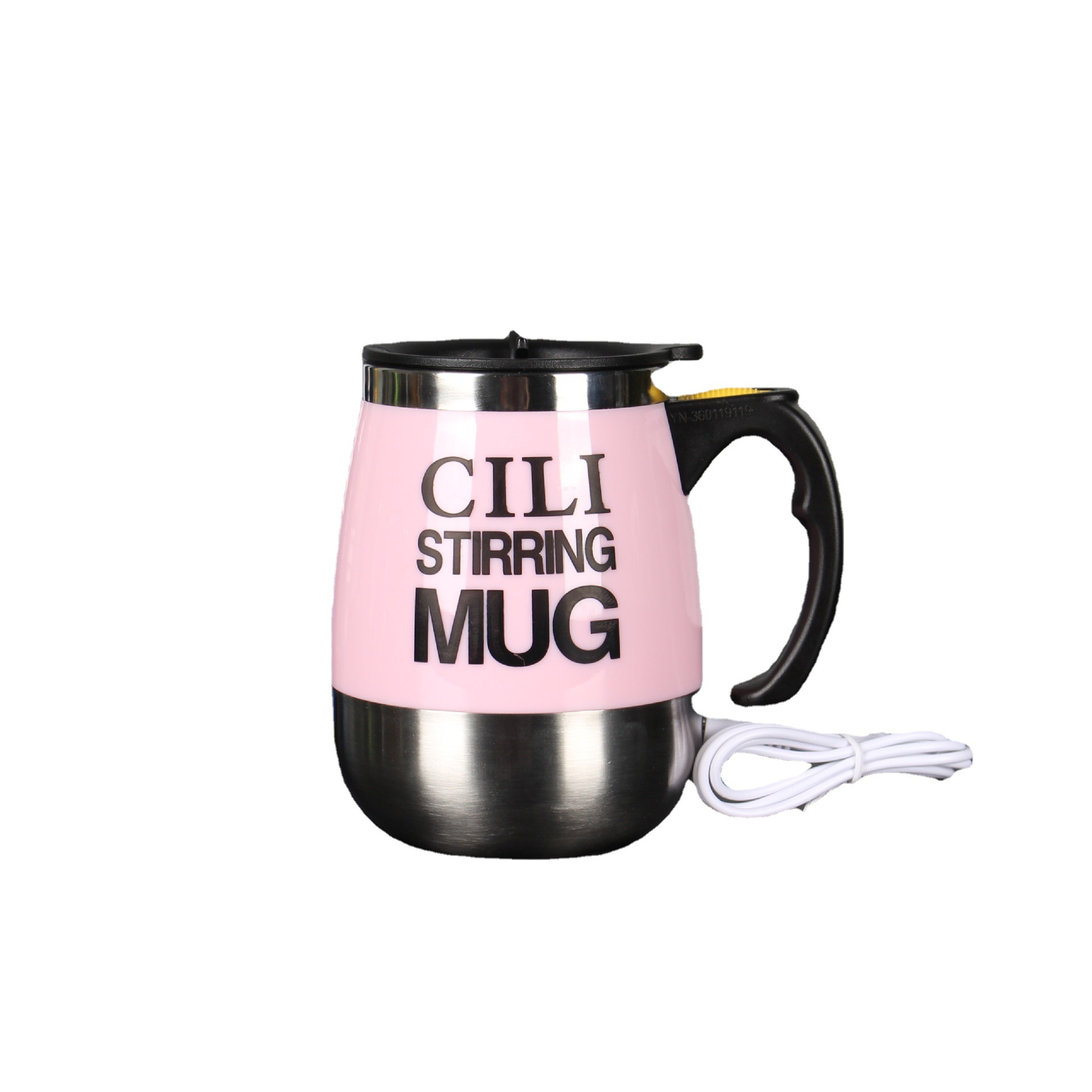 厂家直销USB接口充电带灯磁化搅拌杯咖啡杯情侣咖啡奶茶杯可印刷