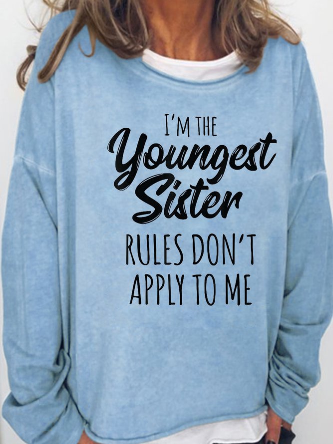 Sisiter Funny Casual Sweatshirt