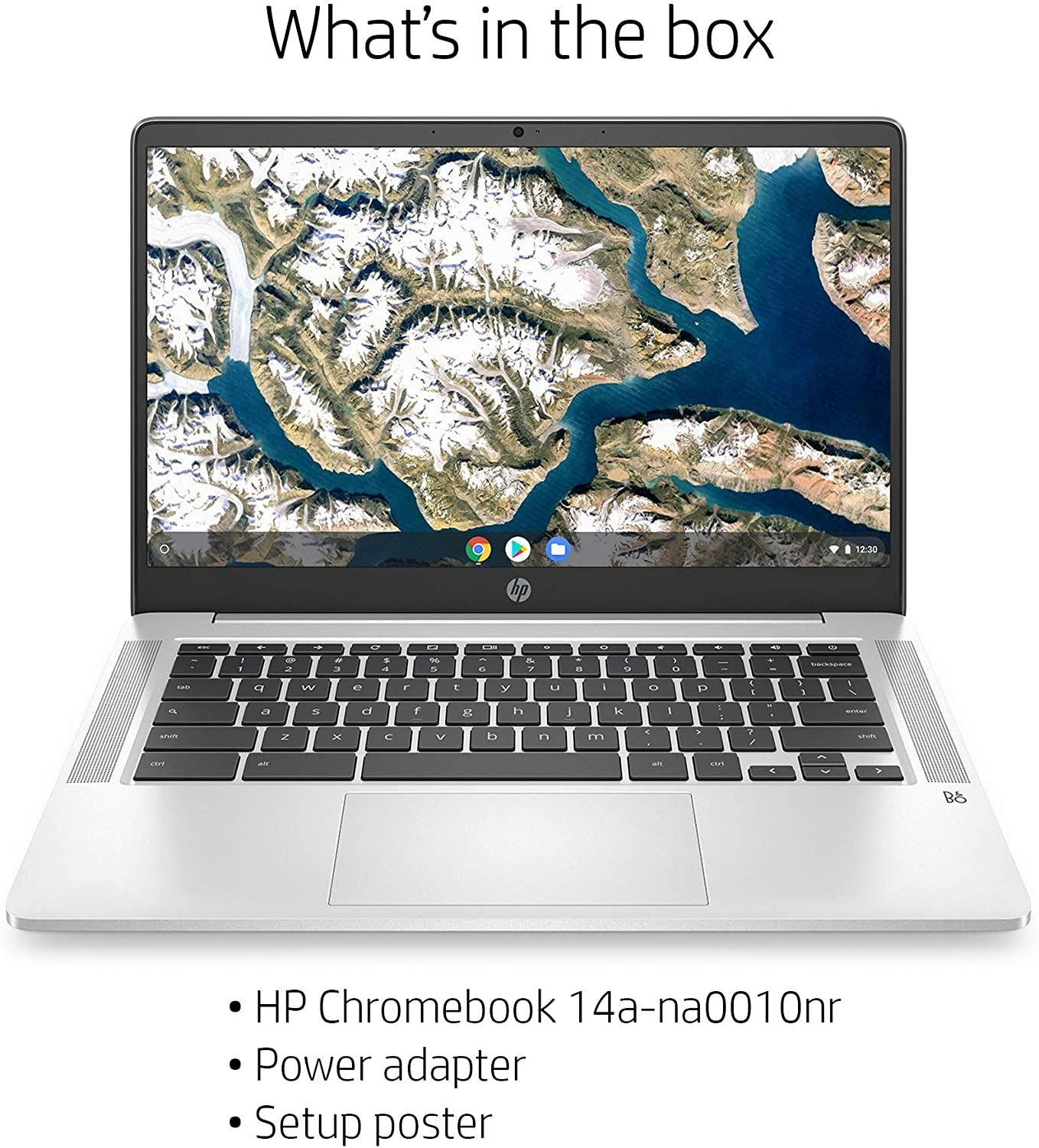 Celeron N4000, 4 GB RAM, 32 GB eMMC, Chrome (14a-na0010nr, Mineral Silver)