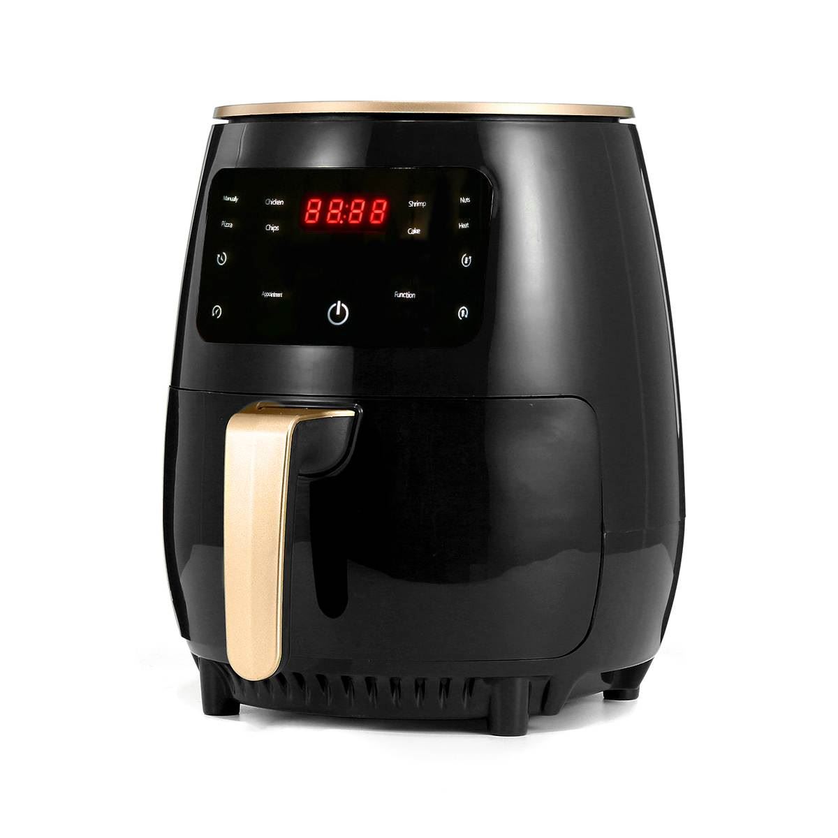 Air Fryer Chicken Oil Free Air Fryer Health Fryer Pizza Cooker Smart Touch LCD Electric Deep Airfryer