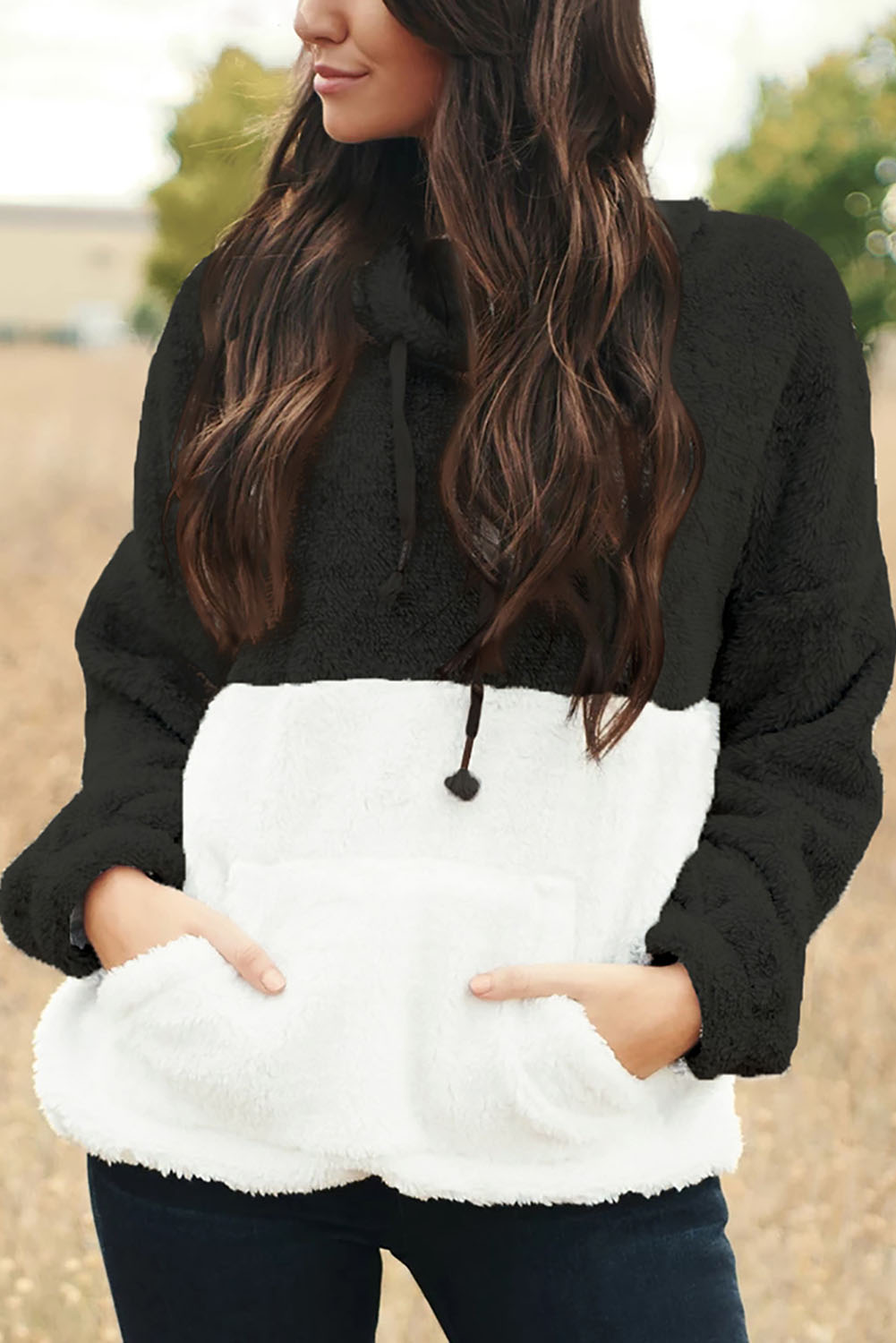 Black Two Side Story Sweatshirt