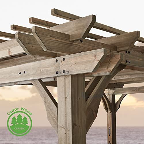 Backyard Discovery Somerville 14 x 10 All Cedar Pergola